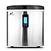 Yongtong Countertop Ice Maker, Automatic Icemaker Machine Producing 33Lbs per Day - 3 Selectable Cube Sizes, with Easy-Touch Buttons & LED Display, Stainless Steel, 3.3L(3.5QT) Capacity (Silver 2)