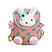 Mini Backpack Cute Girls, Book Bag Kid, Small Travel Backpack Kids, Preschool Kids Backpack Pink, Stuffed Animal Bag Gift, Kawaii Child Backpack Tiny, Baby Knapsack/Rucksack Leash, Toddler Bag Soft