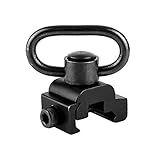 BOOSTEADY QD Sling Swivel Mount with Push Button, QD Sling Attachment for Picatinny/Weaver Mounting Base Rail