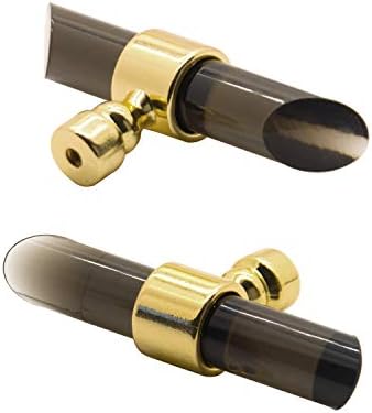 Combination of Life Dark Acrylic Lucite Polished Gold Kitchen Cabinet Drawer Knobs Door Handles Pull with Hardware 3-1/8 inches Overall Length Set of 2