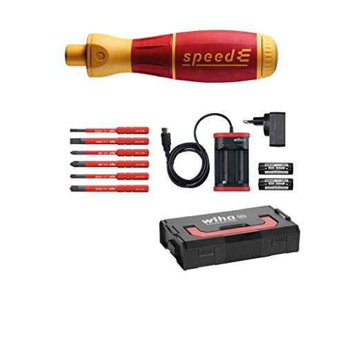 Wiha 1 Tournevis électrique, Rouge, 590t101 12.6w, 240v