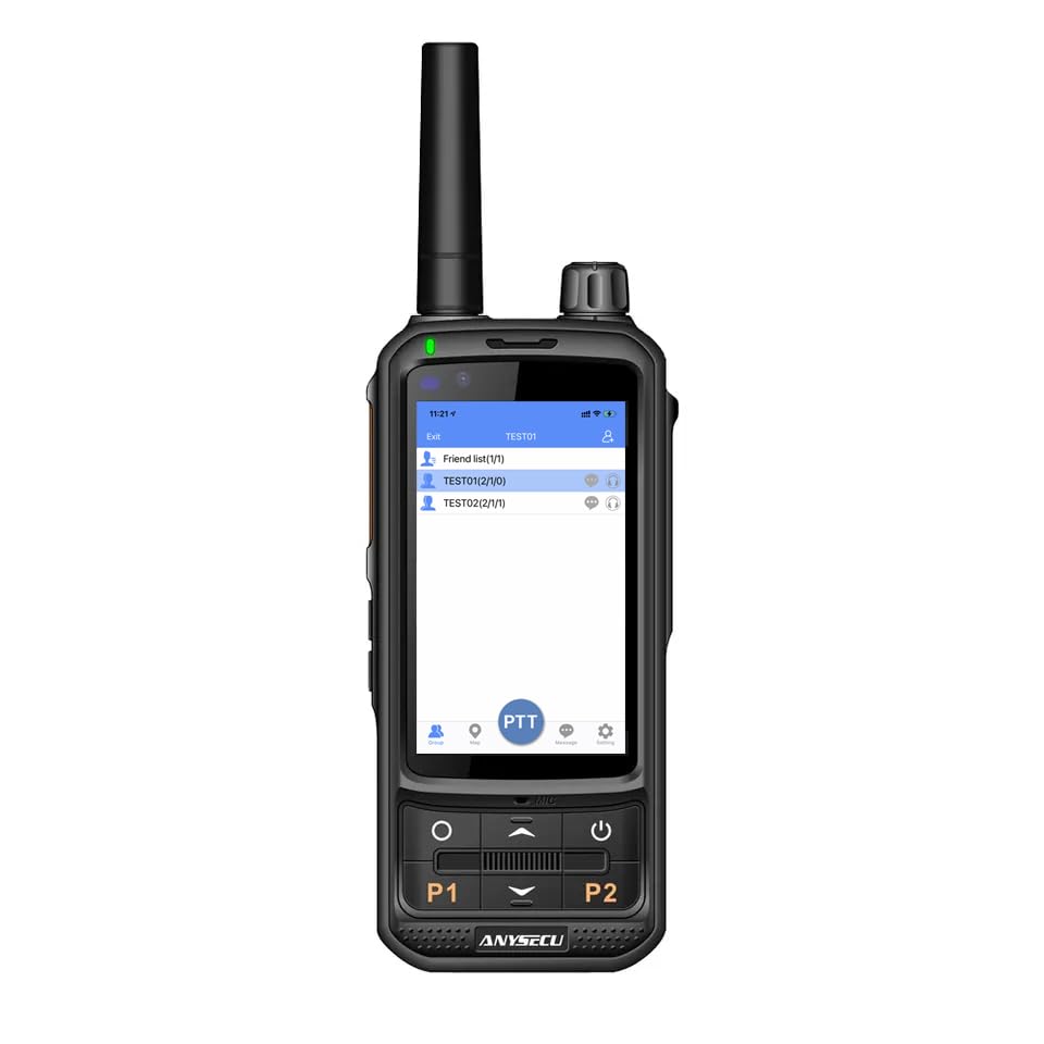 Photo 1 of ANYSECU LTE 4G POC PTT Network Radio Dual Sim Card WiFi Radio Unlocked GSM Compatible with Zello Real PTT