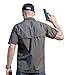 FREE SOLDIER Outdoor Men Short Sleeve Polo T-Shirt CORDURA Fabric Quick-drying Shirt