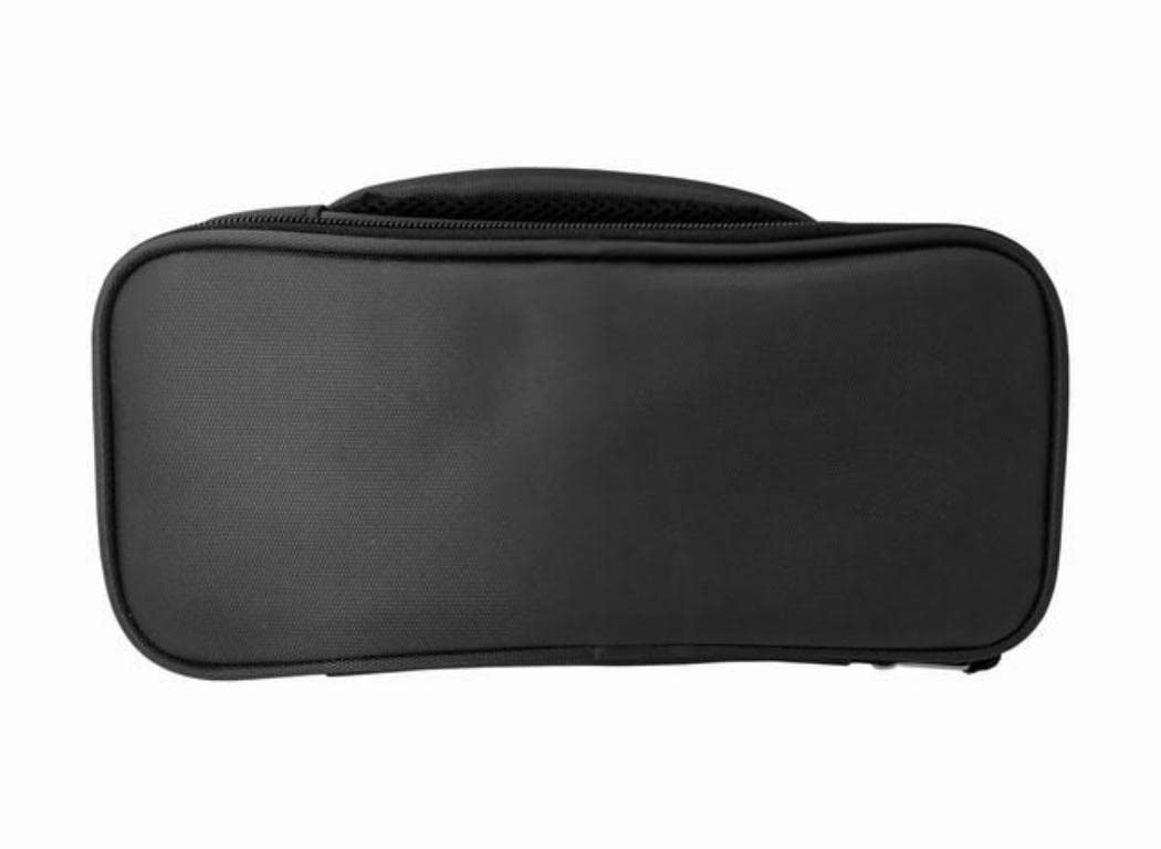 Nerthus FIH 429 Black Insulated Lunch Bag With 1 Pocket