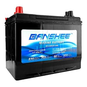 Amazon.com: Deep Cycle Marine Battery Group Size 34-12V ...