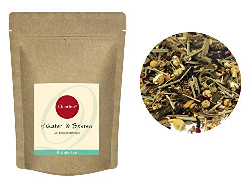 Kräutertee Probierset 3 x 50 g Kräutertee Geschenkset - Sorten: Frische Minze, Kräuter Brise, Kräuter & Beeren - loser Tee von Quertee (150 g) – Bild 5