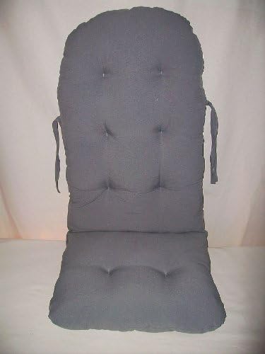 Rattan im Trend Rocking Chair Seat Padding Cushion “Grey” Colour