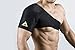 Shoulder Brace My Pro Supports Rotator Cuff Injury Prevention Dislocated AC Joint Labrum Tear Frozen Shoulder Pain Sprain Soreness Bursitis Tendinitis Compression Wrap Strap Band (Small/Medium, Black)