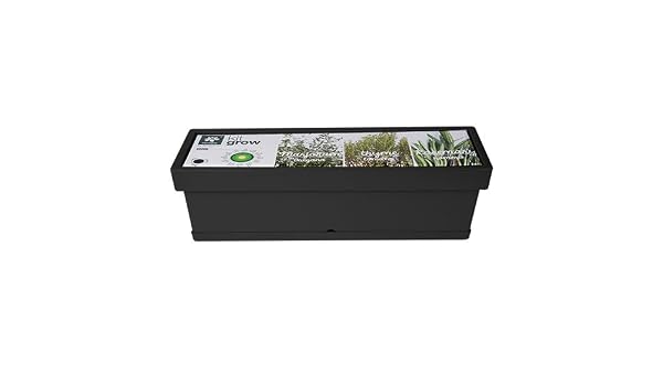 Herstera Garden 12210460 Kit grow aromaticas, Antracita, 59x18x17 ...