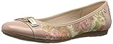 AK Anne Klein Sport Women's Able Fabric Ballet Flat, Light Pink Combo, 7.5 M US