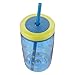 Rubbermaid Straw Kids Tumbler, 16 oz, Varsity Blue Anchors Away