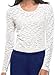 Cherokee Workwear Women's Bat Print Burnout Long Sleeve Underscrub