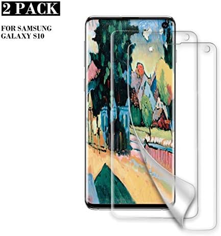 Roclot Galaxy S10 Screen Protector, [2Pack] TPU Flexible Film, Hydrogel film, Easy Installation With positioning function, Anti-Scratch, Case Friendly, No Bubbles, for Samsung Galaxy S10