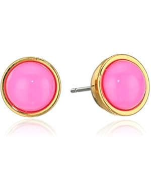 Small Pink Stud Earrings