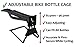 Bike Bottle Holder and Cage Mount– No Screws! Adjustable Cage with Grip Buttons for MAX Protection, Anti Rust & Durable. Multi Versatile Cycling Gear. Included: Clamps &Tools. 2Years Guarantee.