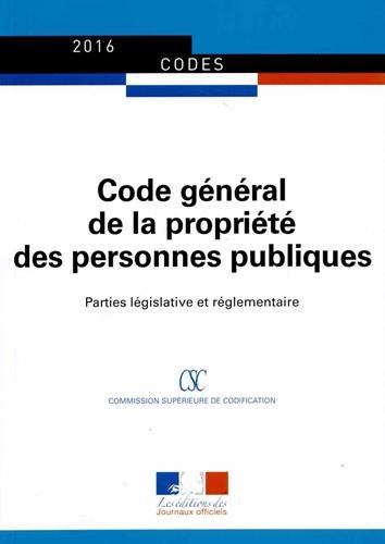 Code général de la propriété des personnes publiques