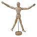 Jointed Puppet - TOOGOO(R)4.5 Inch Wooden Male Artist Manikin Jointed Mannequin Hand Blockhead Puppet (4.5inch)