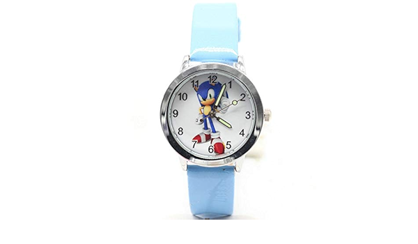 FENGHE Reloj Sonic 2020 Lindo 3D Dibujos Animados Preciosos ...