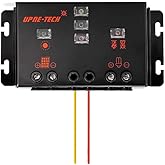 UPNE-TECH Solar Pump Controller; LCB 16Amp DC Pump Controller; Linear Current Boosters; 12V/24V Compatible; 14-55V DC Input; 16A Max Output