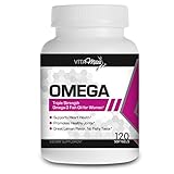 Vitamiss Omega â€“ Potent & Organic Omega 3, 6, 9 Fish Oil Supplement with Essential Fatty Acids (EFAâ€™s).