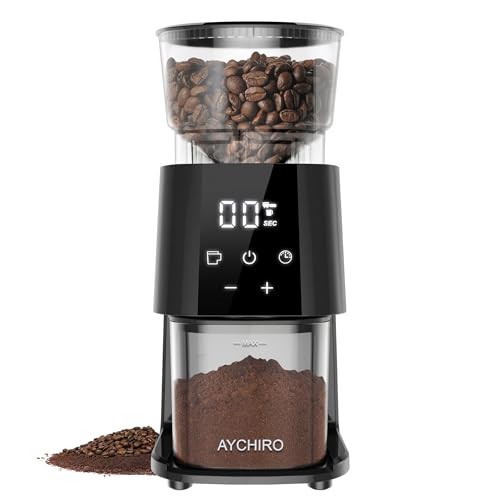 AYCHIRO Electric Burr Coffee Grinder