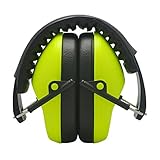 Luiswell Noise Reduction Ear Muffs, Shooters Hearing Safety Protection Folding Ear Defenders for Adults, Children, Baby, Kids, Noise Cancelling Headphone Earmuffs for Shooting, Hunting, Sleeping, 8017