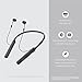 Sony Wireless Behind-Neck Headset w/Earbuds - Black - WI-C400 (Renewed)