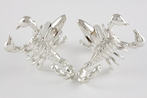 ZAUNICK Scorpion Cufflinks Sterling Silver