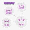 Unicorn-Kids-Headphones-Glowing-Cat-Ear-Headphones-with-85db-Volume-Limit-Foldable-Headphones-for-Kids-GirlsPurplePink esonstyle Unicorn Kids Headphones, Glowing Cat Ear Headphones with 85db Volume Limit, Foldable Headphones for Kids Girls…