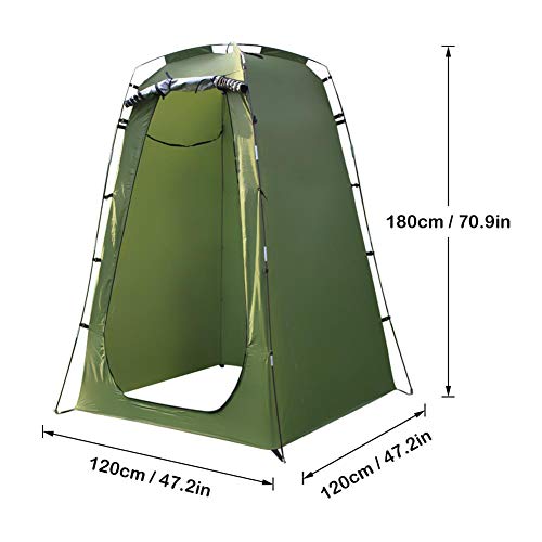 Portable Privacy Shower Tent, PopUp Toilet Tent Waterproof, Removable
