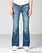 Levi's Girls' Little 715 Bootcut Thick Stitch Jeans-Discontinued, Blue Wonder, 6