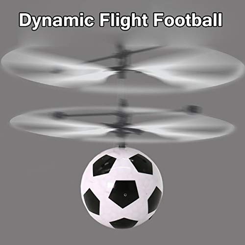 Flying Ball, Kids Toys Hand Control Helicopter Mini Infrared Induction Drone Magic RC Flying Toys with Shinning LED Lights Fun Gadgets for Boys Girls Kids Teenagers Men Women - Thumbnail 7