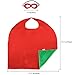 iROLEWIN Superhero Capes and Masks for Kids Boys Girls, Super Hero Dress Up Costume Party Gifts Cosplay (multicolored)