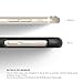 iPhone 6 Case, elago® [Glide][Black/Champagne Gold] - [Mix and Match][Premium Armor][True Fit] – for iPhone 6 Only