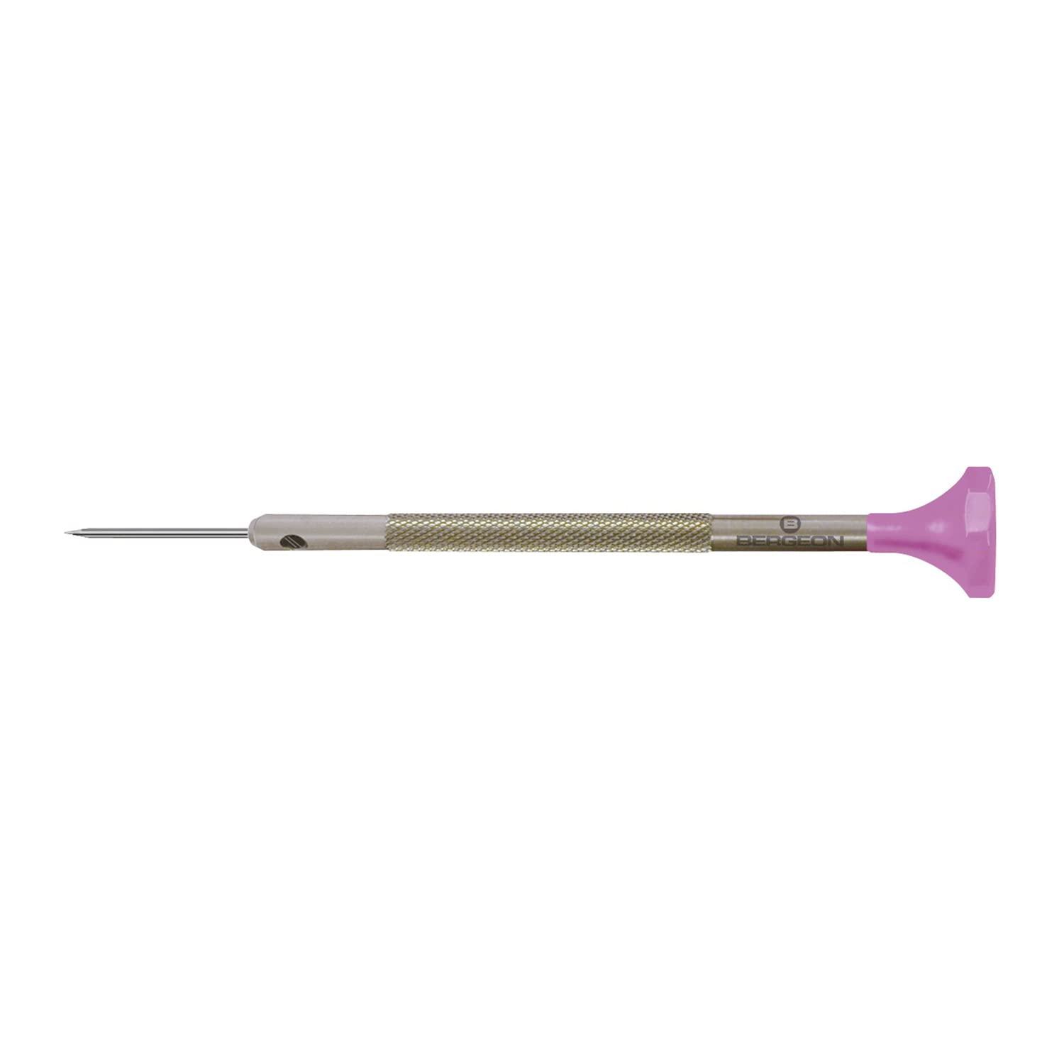 BERGEON Screwdriver 1.60mm Swiss Made, Stainless Steel, Flat Head, 5.0 cm (Height) x 12.0 cm (Length) x 6.0 cm (Width), 0.05 g, Watch Repair, Electronics Work, General Handyman Tasks