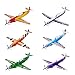 Toyvian Flying Airplane Gliders Toys,Foam Plane Models,36 Pack 8 Inch Party Bag Fillers for Kids