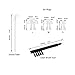 Banglijian BTE Hearing Aids Accessories, 3-Piece Sound Tubes, 9-Piece Ear Domes Plugs Pieces Eartips, 1-Piece Cleaning Brush Tool, Universal Replacement for BTE Hearing Aid