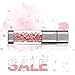 Techkey Jewelry Crystal USB Flash Drive for Girls, with 2 in 1 Anti Dust Plug + Stylus Pen for Touch Screens Set, Photo Frame Gift Packaging, 16GB, Sakura Pink