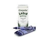 Crayola Bulk Crayons Large Size, Blue (2-Pack of 12)
