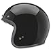 BELL Custom 500 Open-Face Motorcycle Helmet (Gloss Black - Large)