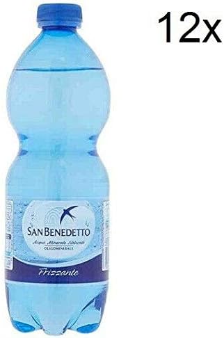 San benedetto frizzante Sparkling soda Water Water from Italy 12x 500 ml