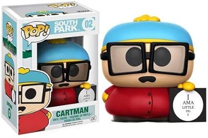Amazon Com Nickelodeon Funko South Park Cartman Piggy Pop Vinyl Figure Action Figure Funko Pop Television Toys Games