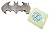 Batman Belt Buckle (Batman Die Cut Antiqued Finished)
