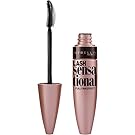 Maybelline Makeup Lash Sensational Washable Mascara, Blackest Black Volumizing Mascara, 0.32 fl oz