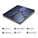 Excelvan CF366 Precision Smart Body Fat Scale Bluetooth with 8 parameters Smartphone App Body Scale Analyzer (400lb, Black)