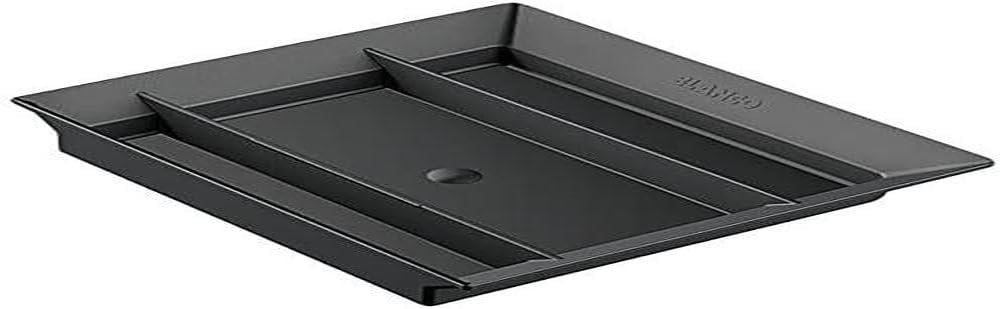 BLANCO Select lid 8 litres | Black Plastic | Lid for Covering Buckets and Collecting Small Items | Perfectly Matched Design for BLANCO Select II and FLEXON II