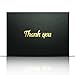 Thank You Cards with Envelopes - 100 Thank You Notes for Business, Weddings, Professional use, Graduation, Birthday, Baby Showers, Engagement, Funeral | Bulk Black Thank You Notes Gold Foil Print
