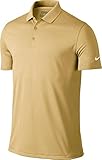 Nike Golf Men's Victory Solid Polo Team Gold/White Polo Shirt MD
