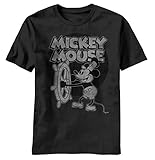 Mad Engine Disney Mickey Mouse Steamboat Willie Mens T-Shirt