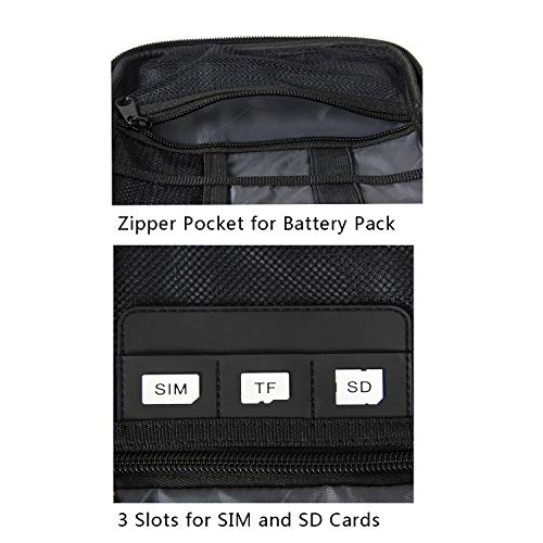 BAGSMART Electronic Organizer Small Travel Cable Organizer Bag for Hard